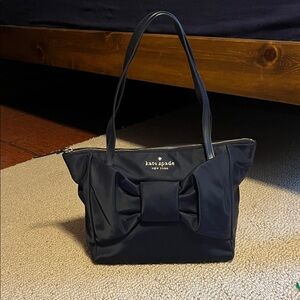 Kate Spade Navy Bow Shoulder Bag